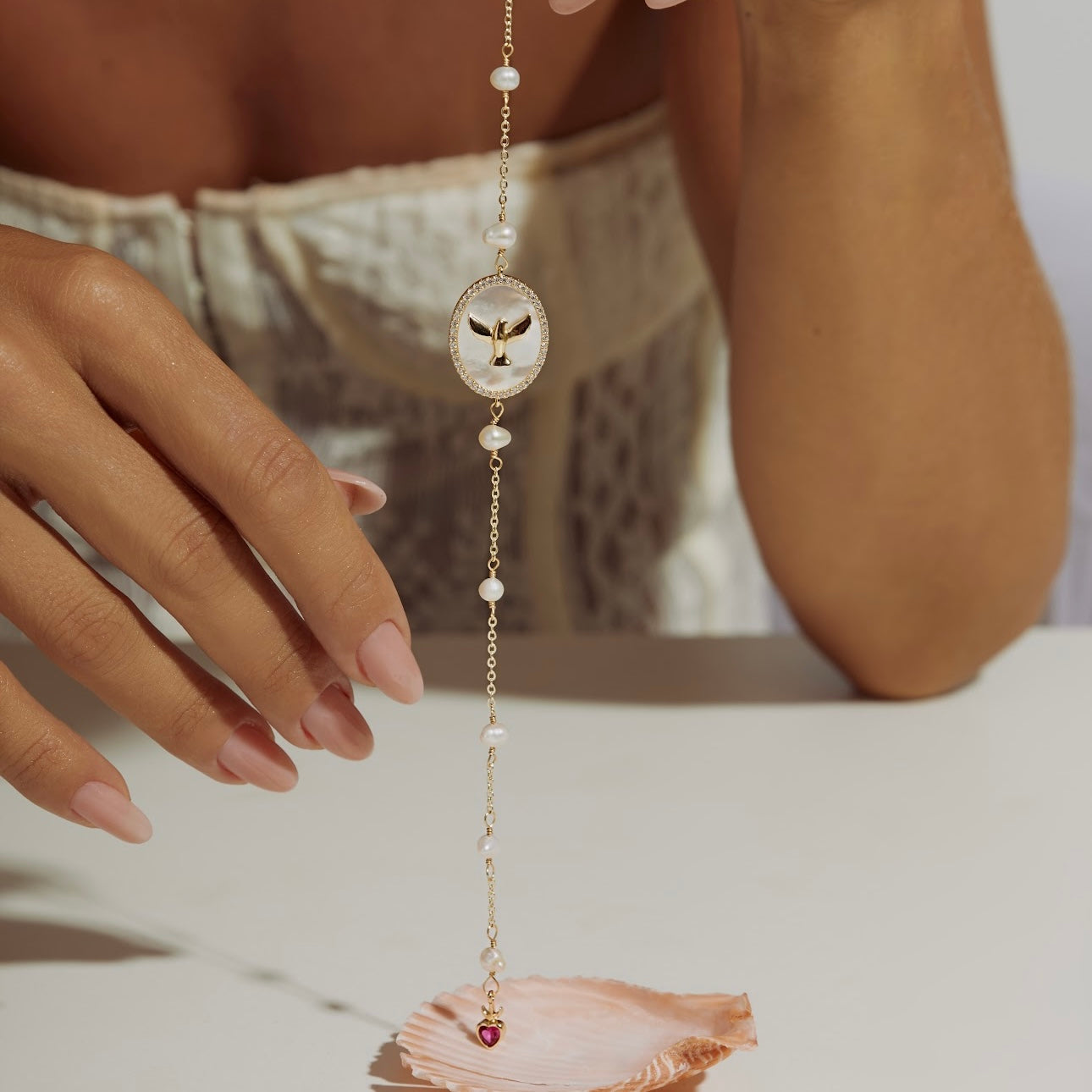 Pulseira madrepérola Divino