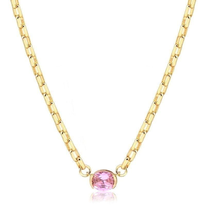 Colar elos pink