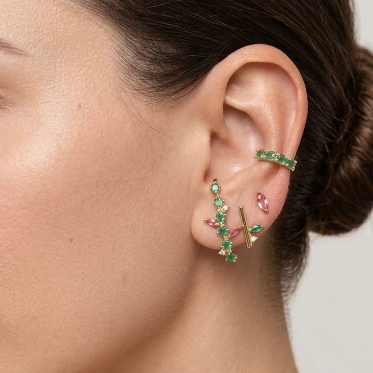Brinco ear hook garden