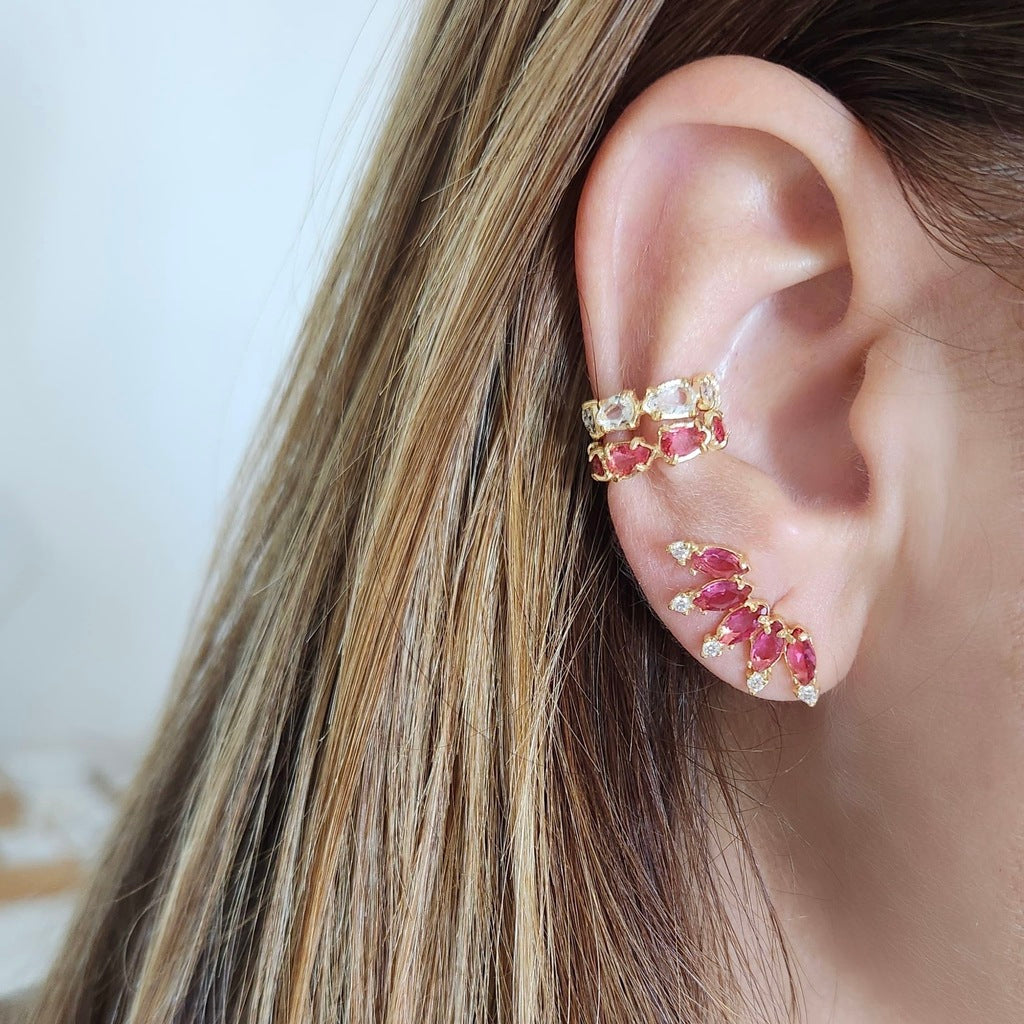 Brinco ear cuff navetes