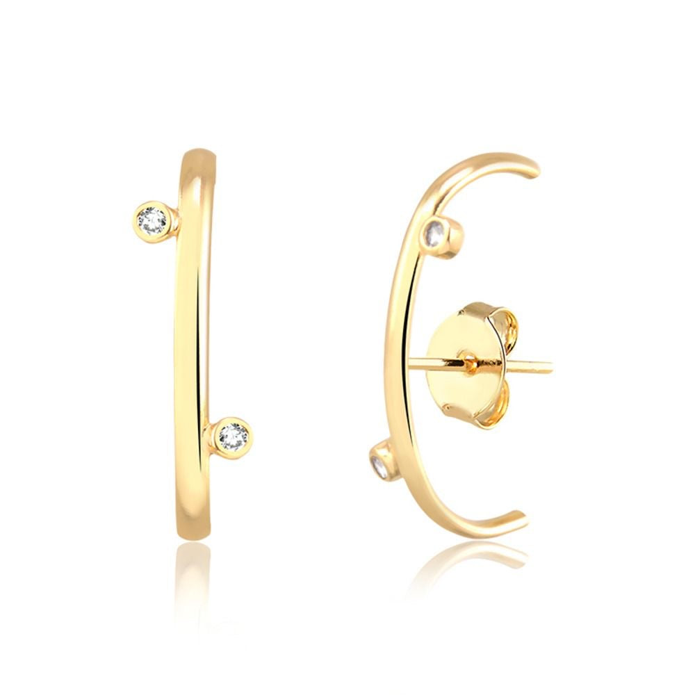 Brinco ear hook golden
