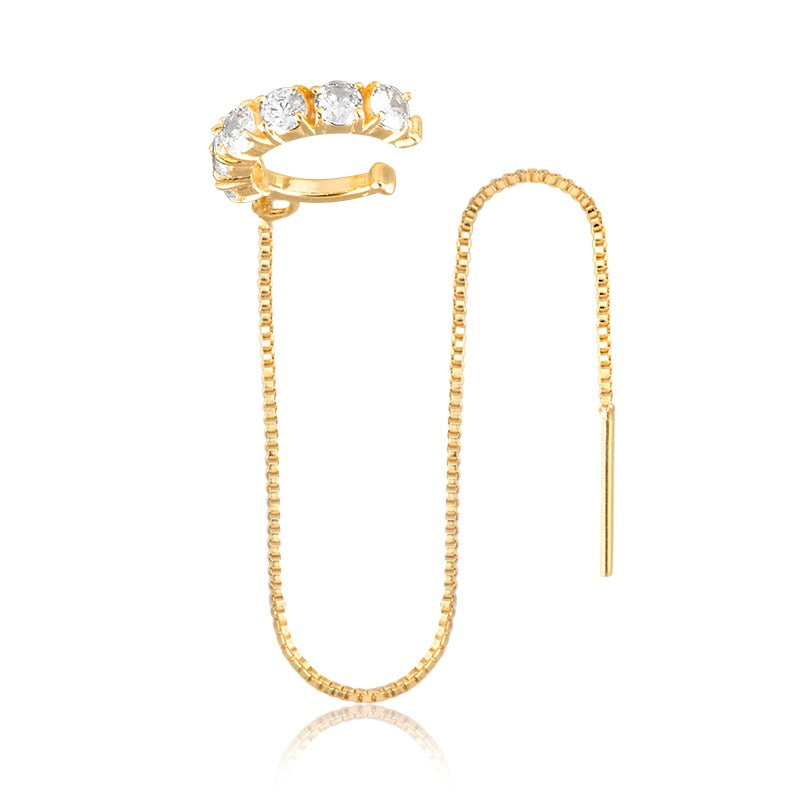 Piercing fake fio diamond