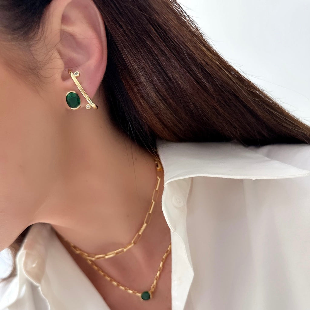 Brinco ear hook golden