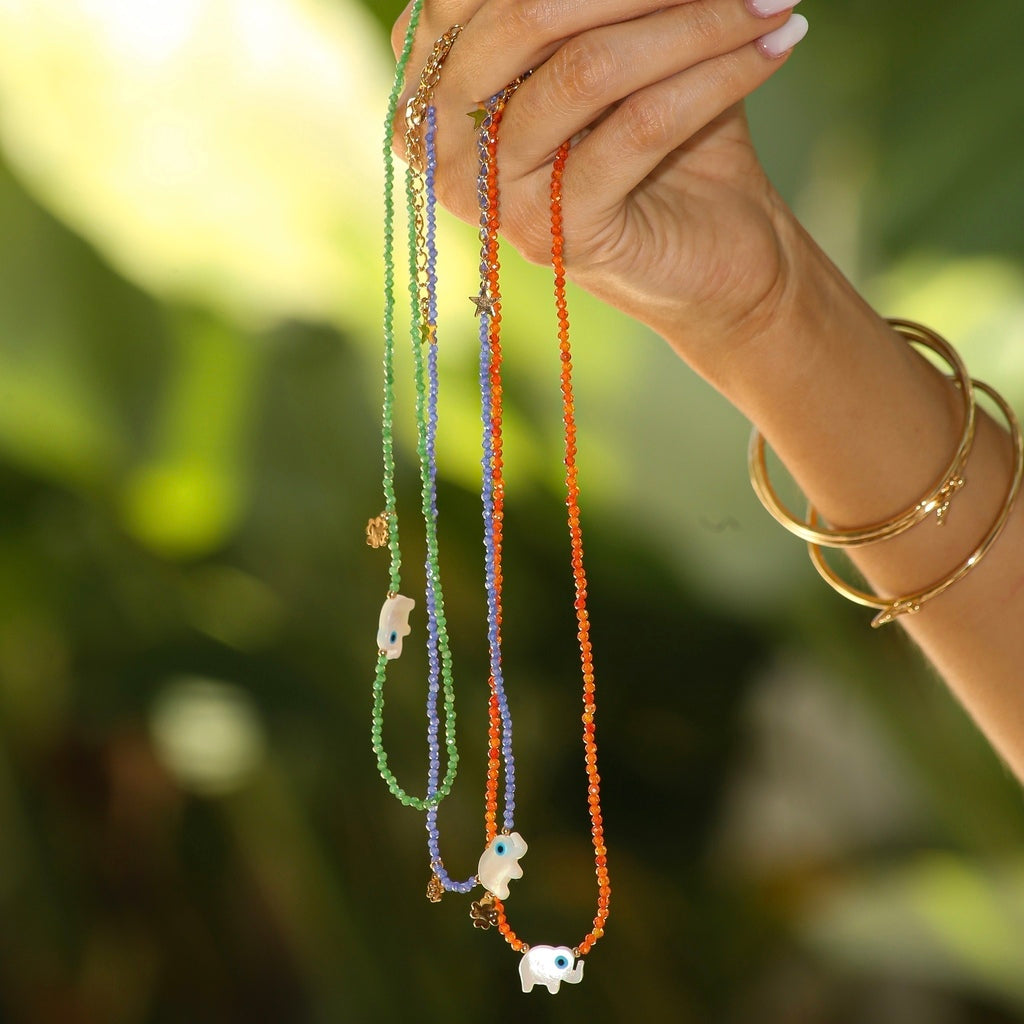 Colar elefante color