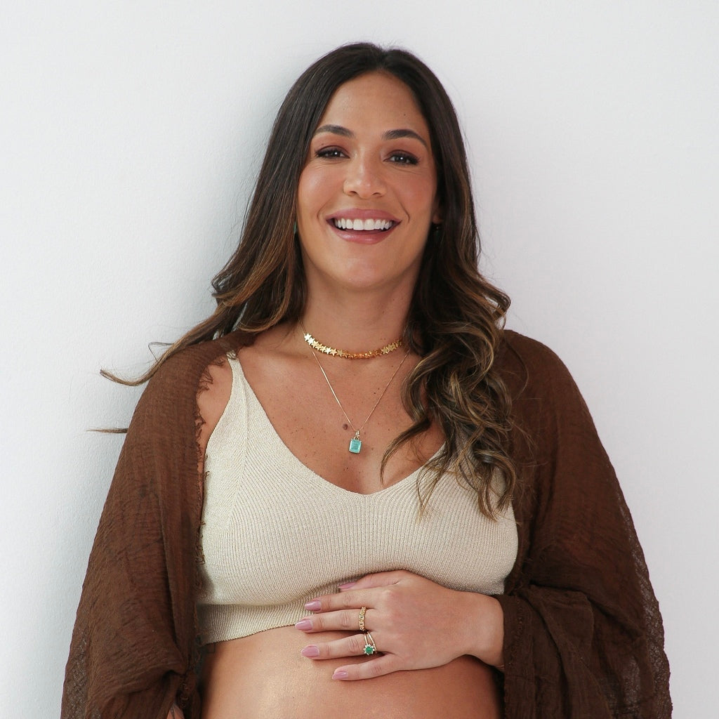 Colar esmeralda colombiana