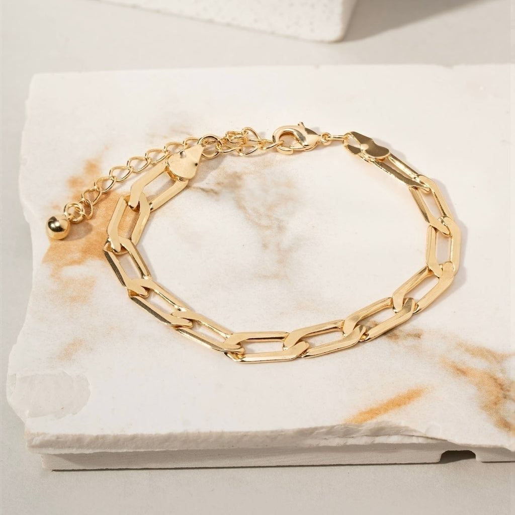 Pulseira elos groumet