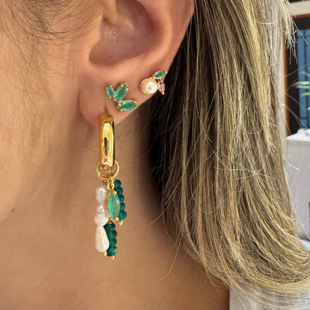 Argola mix pingentes